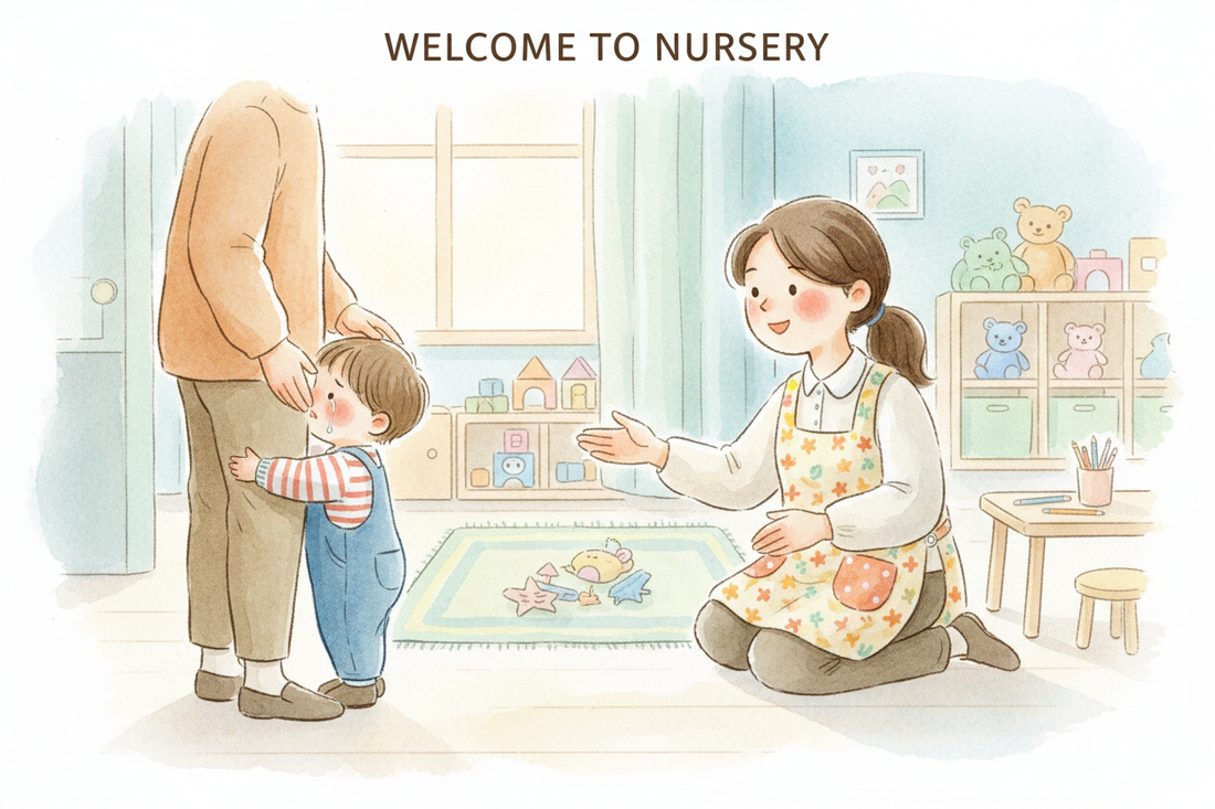 My Toddler Cries at Every Nursery Drop-Off — Is This Normal?