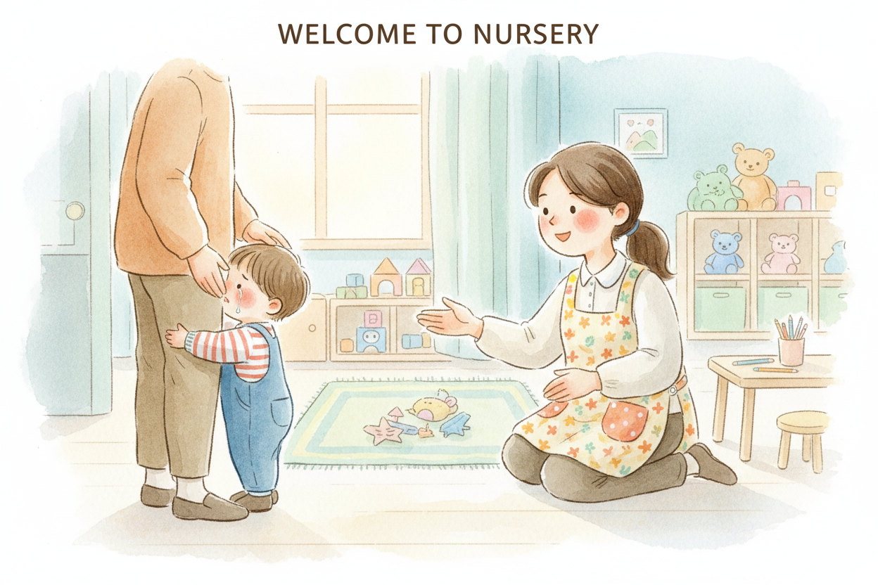 My Toddler Cries at Every Nursery Drop-Off — Is This Normal?