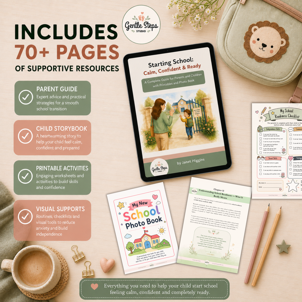 Starting School: Calm, Confident & Ready | School Readiness Ebook for Parents & Children
