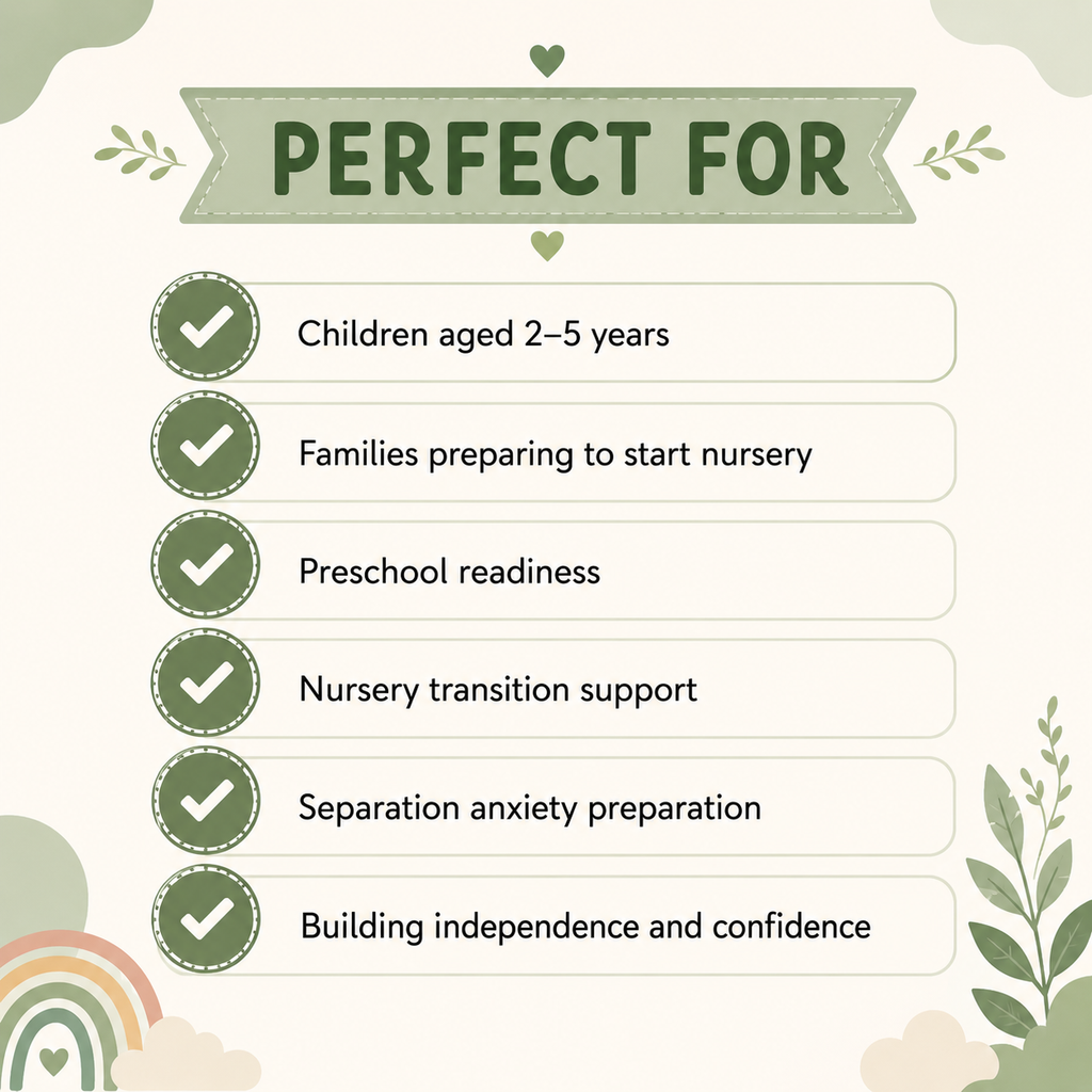 4-Week Nursery Countdown Tracker | Printable Nursery Readiness Plan for Toddlers