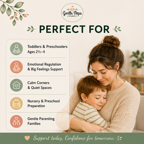 Big Feelings Pack for Toddlers | Emotional Regulation & Calm Down Printable Toolkit for Ages 2–5
