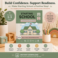 Starting School Activity Booklet for Ages 3–5 | SEN & School Readiness Workbook