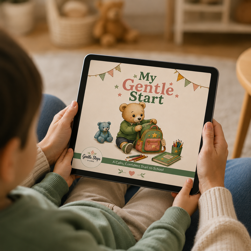 Gentle Start School Readiness Bundle – Children’s Book + Free Parent Guide (Ages 3–5)