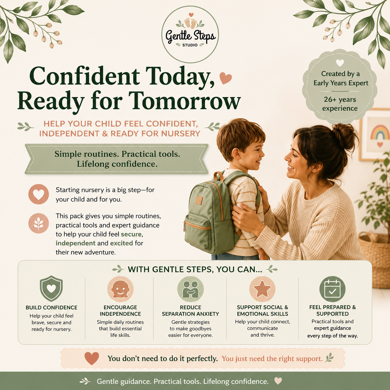 daycare preparation pack
toddler morning routine
preschool preparation activities
school readiness printable