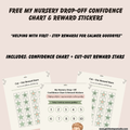 Nursery Drop-Off Confidence Chart: FREE Printable