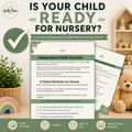 Nursery Readiness Checklist | Printable Independence Skills Tracker for Ages 2–5